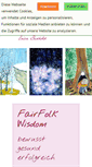 Mobile Screenshot of fairfolkwisdom.at